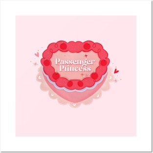 Passenger Princess Pink Aesthetic Cake Posters and Art